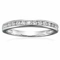 Vir Jewels 1/4 Cttw Diamond Wedding Band For Women, Classic Diamond Wedding Band In 14K White Gold Channel Set - White - 8