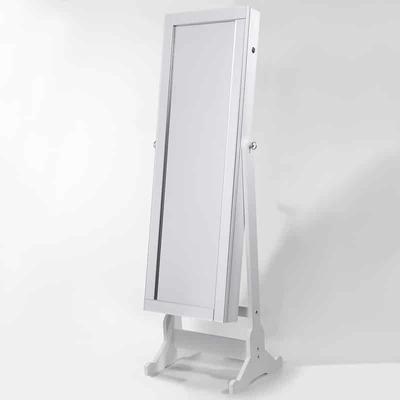 Inspired Home Margaret Jewelry Armoire - White