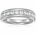 Vir Jewels 1/2 Cttw Diamond Wedding Band For Women, Comfort Fit Diamond Wedding Band In 14K White Gold Channel Set - White - 7