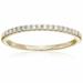 Vir Jewels 1/5 Cttw Pave Round Diamond Wedding Band For Women In 14K Yellow Gold Prong Set - Gold - 6