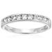 Vir Jewels 3/4 Cttw Diamond Wedding Band For Women, Classic Diamond Wedding Band In 14K White Gold Channel Set - White - 7.5