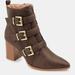 Journee Collection Journee Collection Women's Tru Comfort Foam Winsley Bootie - Brown - 9.5