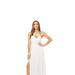 Krisp Womens/Ladies Crochet Maxi Dress - White - White - M
