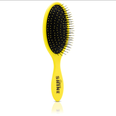 ISO Beauty AquaShine Wet & Dry Soft-Touch Paddle Hair Brush - Green
