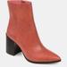 Journee Collection Journee Collection Women's Tru Comfort Foam Kathie Bootie - Red - 8