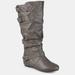 Journee Collection Journee Collection Women's Extra Wide Calf Tiffany Boot - Grey - 8.5