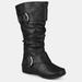 Journee Collection Journee Collection Women's Wide Calf Paris Boot - Black - 8.5