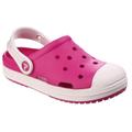 Crocs Crocs Childrens/Kids Bump It Clogs (Pink) - Pink - 7