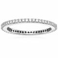 Vir Jewels 1/2 Cttw Diamond Eternity Ring For Women, Wedding Band In 14K White Gold Prong Set - White - 5.5