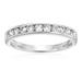 Vir Jewels 1/2 Cttw Diamond Wedding Band For Women, Classic Diamond Wedding Band In 14K White Gold Channel Set - White - 5.5