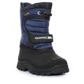 Trespass Kids Unisex Dodo Water Resistant Snow Boots - Navy Blue - Blue - UK 10 CHILD / US 11 CHILD