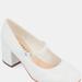 Journee Collection Women's Tru Comfort Foam Wide Width Okenna Pumps - White - 6.5