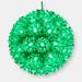 Sunnydaze Decor 5-Inch Indoor/Outdoor Lighted Ball Hanging Decor - Green