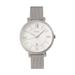 Fossil Women's ES4627 Silver Mesh Jacqueline Dress Watch - Grey