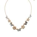 Marchesa Blue Flutter Necklace - Gold - OS