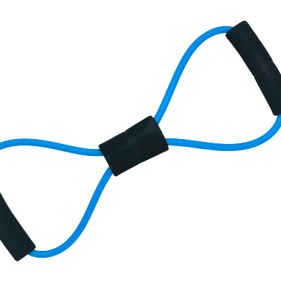 Jupiter Gear Figure-8 Resistance Band for Strength and Stability Exercises - Blue