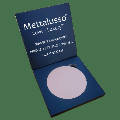 Mettalusso Makeup Manager Vegan Translucent Pressed Setting Powder