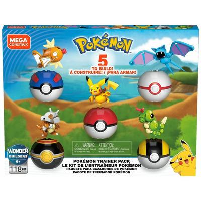 Mega Bloks Construx Pokemon Poke Ball Pack Building Set