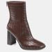 Journee Collection Journee Collection Women's Tru Comfort Foam Brielle Bootie - Brown - 9