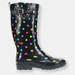 Western Chief Women's Dot City Rain Boot - Black - Black - 7 US WOMEN