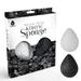 PURSONIC Natural Facial Konjac Sponge Duo Set