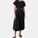 Principles Womens/Ladies Belt Midi Dress - Black - 6