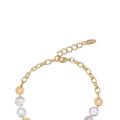 Ettika Legacy Pearl 18k Gold Plated Anklet - Gold - ONE SIZE ONLY