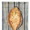 Caroline's Treasures 11 x 15 1/2 in. Polyester Fish Flounder on Pier Garden Flag 2-Sided 2-Ply
