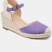 Journee Collection Journee Collection Women's Tru Comfort Foam Wide Width Ashlyn Wedge - Purple - 10