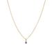 Ayou Jewelry Birthstone Necklace - Gold - 16" CABLE