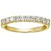 Vir Jewels 3/4 cttw Round Diamond Wedding Band For Women In 14K Yellow Gold, 10 Stones Prong Set, Size 4.5-10 - Gold - 10