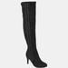 Journee Collection Journee Collection Women's Tru Comfort Foam Extra Wide Calf Abie Boot - Black - 10