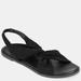 Journee Collection Journee Collection Women's Tru Comfort Foam Deleece Sandal - Black - 11