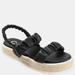 Journee Collection Journee Collection Women's Tru Comfort Foam Knowles Sandal - Black - 7.5