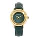 Bertha Watches Bertha Cecelia Leather-Band Watch - Green