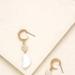 Ettika Little Things Freshwater Pearl Drop & 18k Gold Plated Earrings - White - ONE SIZE ONLY
