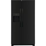 Frigidaire 25.6 Cu. Ft. Black Side by Side Refrigerator - Black