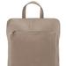 Sostter Stone Soft Pebbled Premium Leather Pocket Backpack - Brown - 2.2 LB