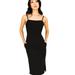 Farah Naz New York Camisole Pockets Dress - Black - 10