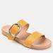 Journee Collection Journee Collection Women's Tru Comfort Foam Crysta Sandal - Orange - 6