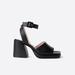 Intentionally Blank Desi Platform Heel - Black