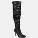 Journee Collection Journee Collection Women's Tru Comfort Foam Extra Wide Calf Kindy Boot - Black - 9.5