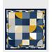 Hiva Atelier Silk Scarf 50 x 50 CM - Blue