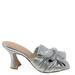 Madison Maison Leather Bow Tie Mule - Grey - 38