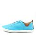 Lunar Womens/Ladies St Ives Leather Sneakers - Turquoise/White - Blue - UK 6 / US 8