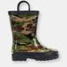 Western Chief Kids Camo Rain Boots - Green - 10 TODDLER