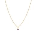 Ayou Jewelry Birthstone Necklace - Gold - 16" BOX
