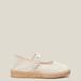 Naguisa Miru Espadrille - Linen - White