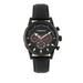 Morphic Watches Morphic M60 Series Chronograph Leather-Band Watch w/Date - Black