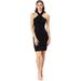 Dress The Population Ryan Dress - Black - XXS